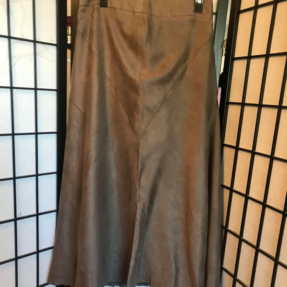 EUC East 5th Tan Maxi Skirt Size 8